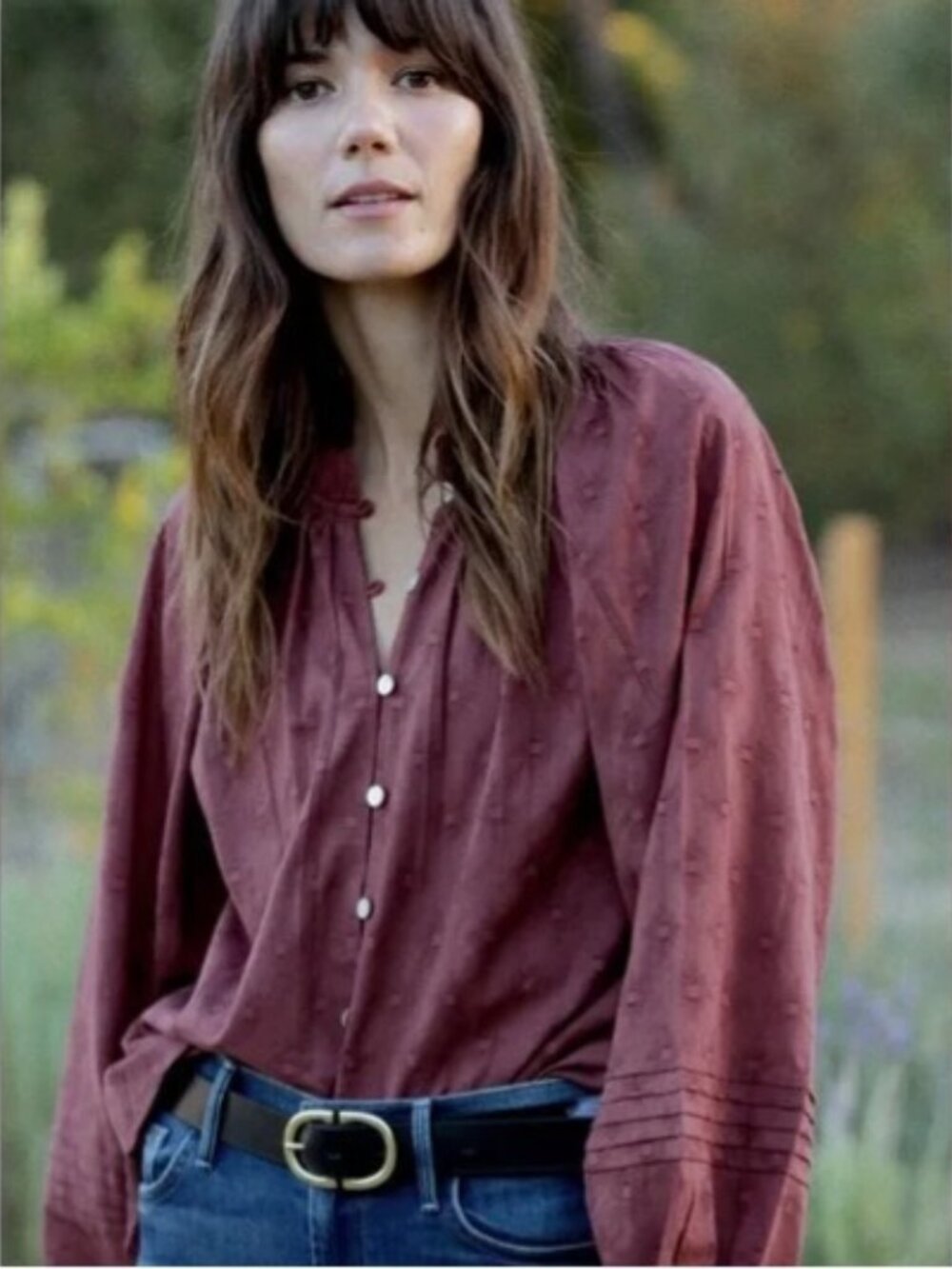 Cleobella Antonia Button Down Blouse | Size Medium